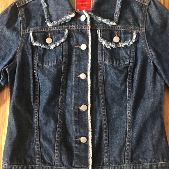 Isaac Mizrahi Denim Jacket Size M - Picture 2 of 4